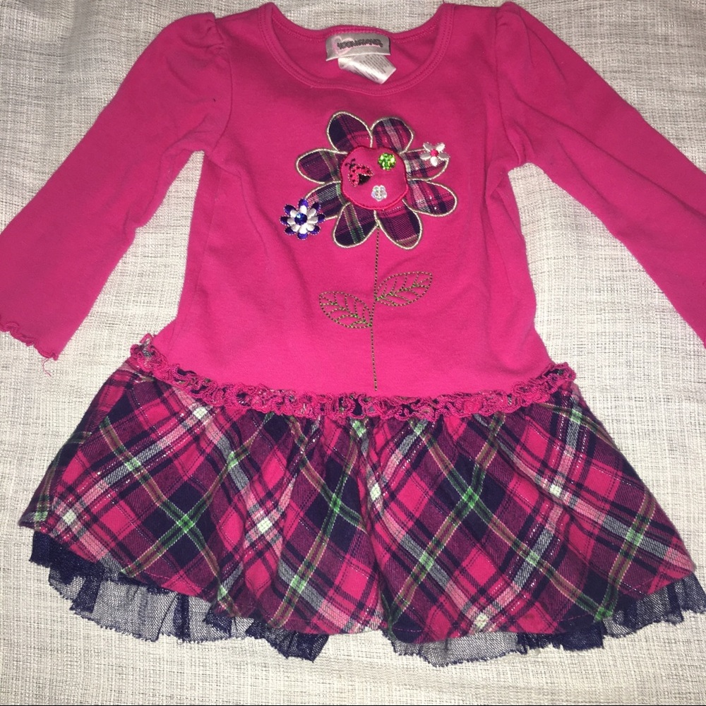 YoungLand size 2T little girls long sleeve dress!